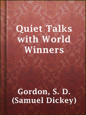 cover image of Quiet Talks with World Winners